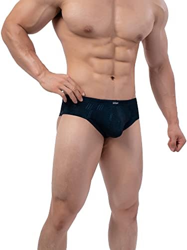 Four Way Stretch Cheeky Boxer Briefs • Blue • 3-pack