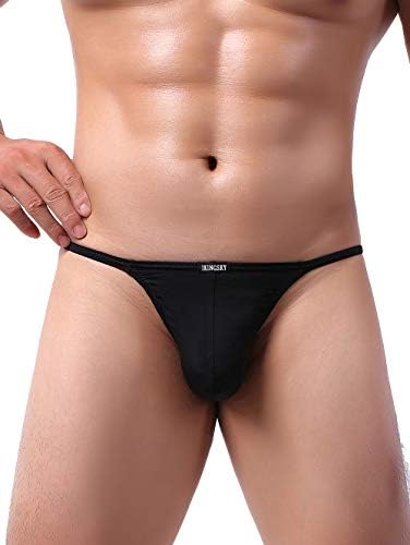 G-String Low Rise Bulge Y-back • Black • 1-pack