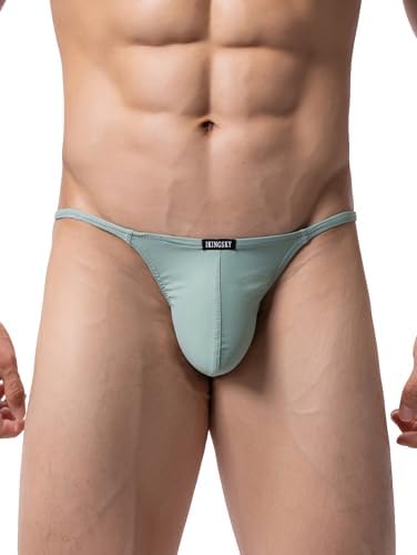 G-string Soft Y-Back Panties Bulge • Green • 1-pack