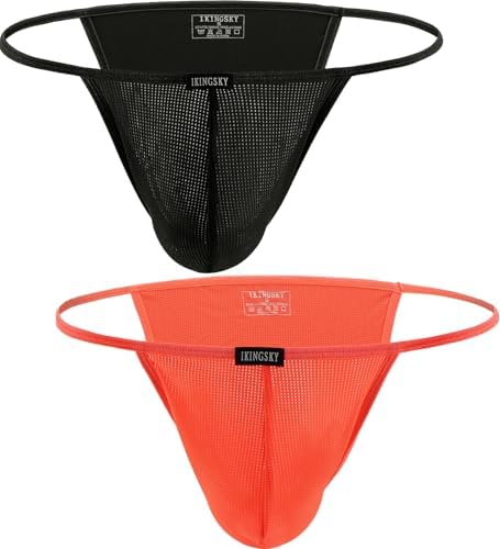 High-leg Opening Bikini Brazilian Back • 2-pack