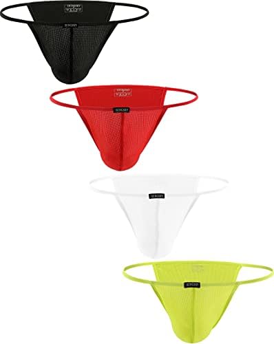 High-leg Opening Bikini Brazilian Back • 4 Pack-c
