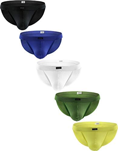 High-leg Opening Briefs Modal Pouch Bikini • 5-pack