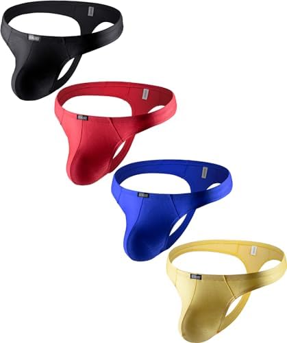 High Stretch Bulge Thong T-back • 4-pack