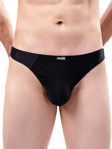 High Stretch Bulge Thong T-back • Black • 1-pack
