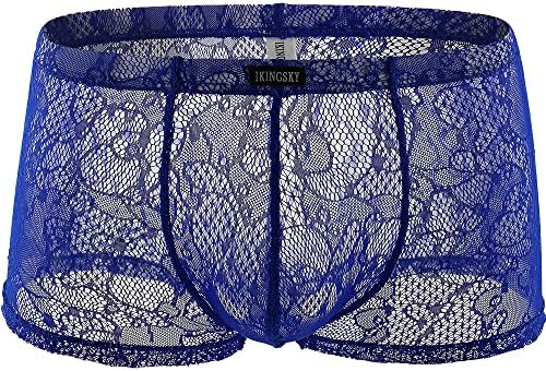 iKingksy Boxer Briefs Soft Low • Blue • 1-pack