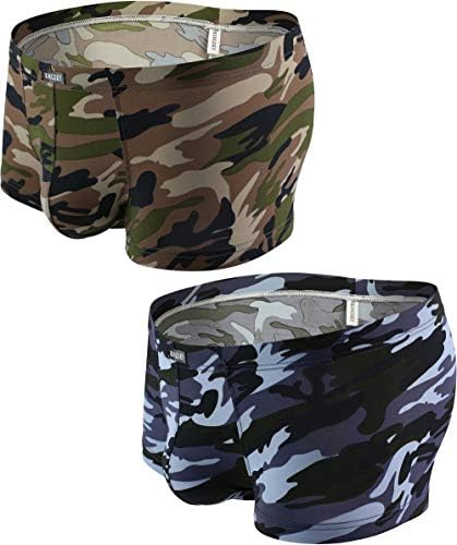 iKingksy Camouflage Boxer Briefs Stretch Pouch • 2-pack