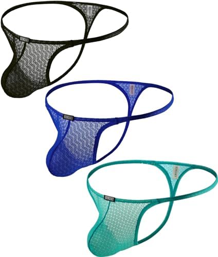 Lace See Through G-String Soft • 3-pack