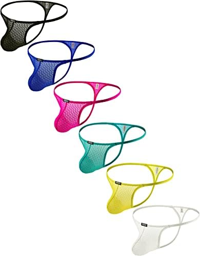 Lace See Through G-String Soft • 6-pack
