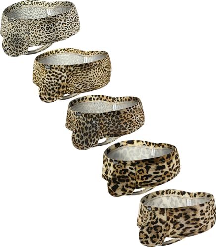 Leopard Cheeky Boxer Briefs Mini Cheek • 5-pack