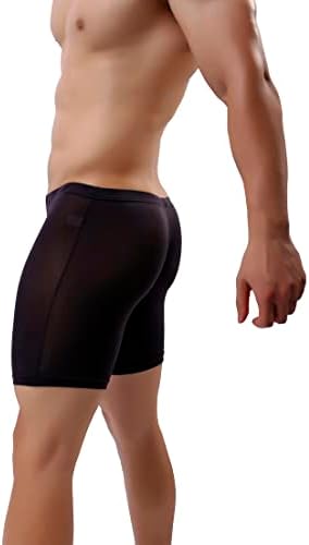 Long Leg Boxer No Ride Up • Black • 1-pack