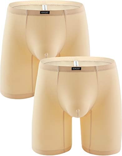 Long Leg Boxer No Ride Up • Nude • 2-pack