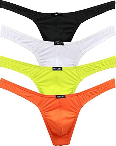 Low Rise Bulge Thong • 4 Pack-b