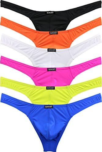 Low Rise Bulge Thong • Multicolor • 6-pack