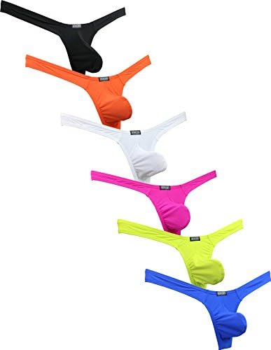 Low Rise Pouch Thong T-back • 3-pack