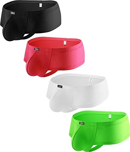 Modal Cheeky Boxer Briefs Brazilian Back • 4-pack