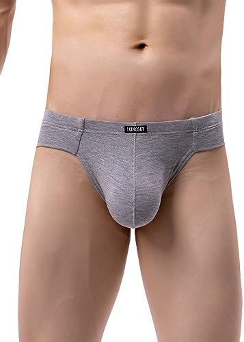 Modal Cheeky Thongs Mini Cheek • Grey • 4-pack