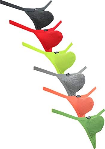 Modal G-string Pouch Y-back Thong • 6-pack