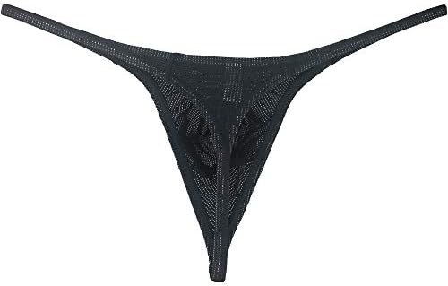 Pouch G-string Big Package Y-Back Panties • Black • 6-pack