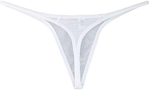 Pouch G-string Big Package Y-Back Panties • White • 6-pack