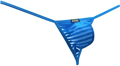 Pouch G String Low Rise Y-back • Blue • 4-pack