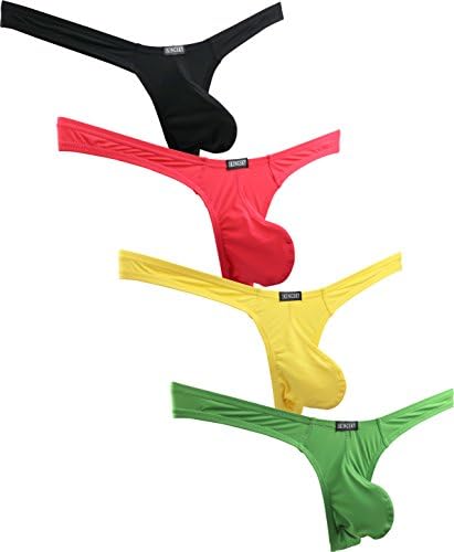 Pouch Thong T-Back Under • 4-pack