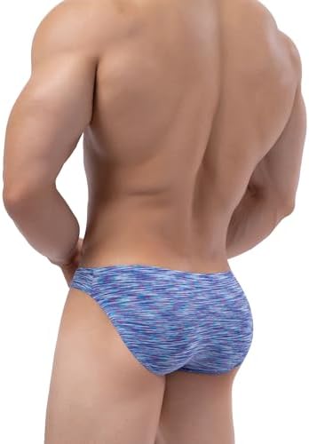 Quick-dryl Briefs with Big Pouch Colorful Bulge • Blue • 1-pack