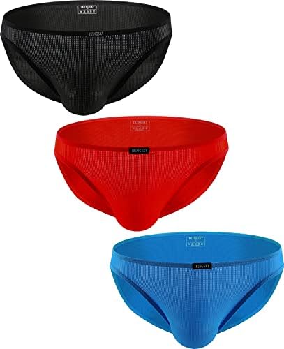 Seamless Front Pouch Bikini Low • 3 Pack