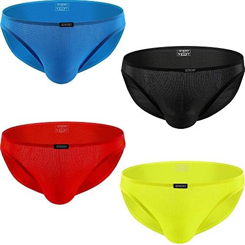 Seamless Front Pouch Bikini Low • 4-pack
