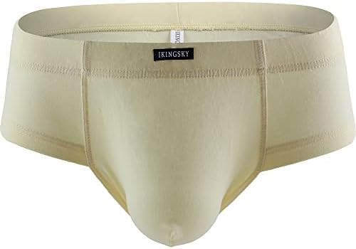 Seamless Front Pouch Briefs Low Rise • Nude • 2-pack