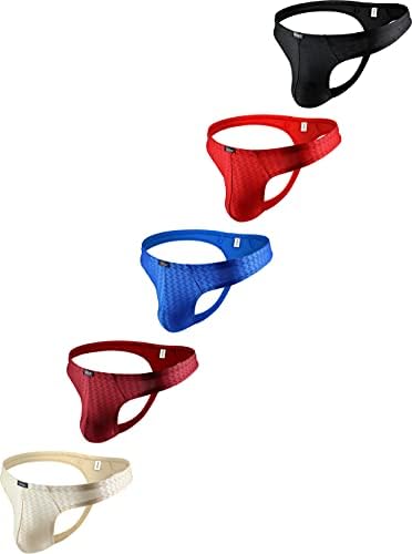 Shining Thong Soft Stretch T-back • 5-pack