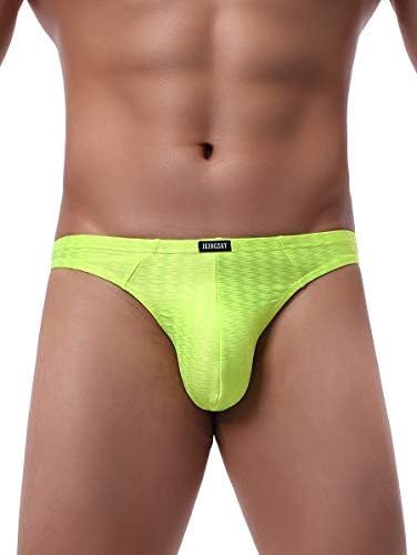 Shining Thong Soft Stretch T-back • Lemon Green • 4-pack