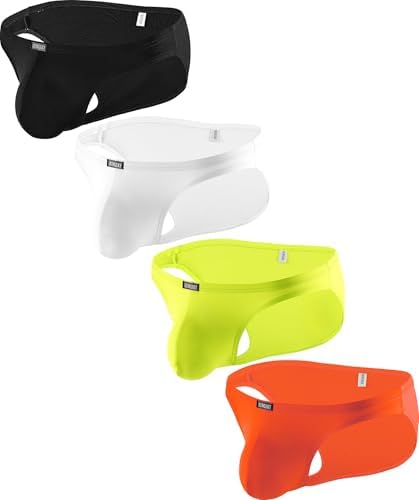 Silky Bulge Briefs Big Pouch • 4-pack