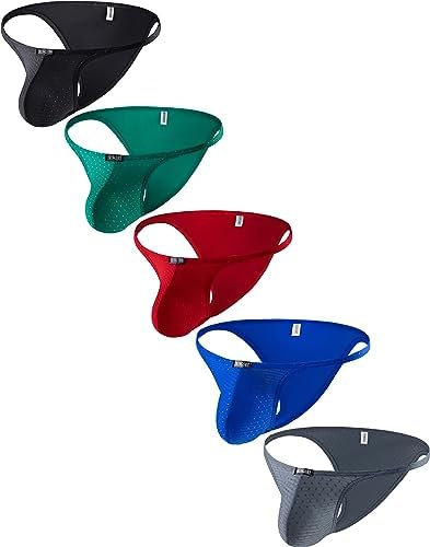 Silky Cheeky Briefs Pouch Bikini • 5-pack