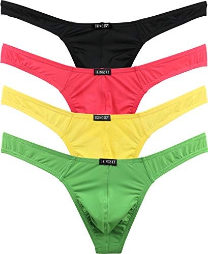 Silky Thong T-Back Low • 4-pack