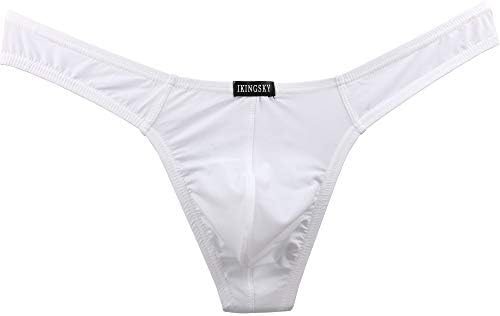 Silky Thong T-Back Low • White • 6-pack