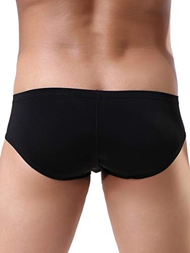 Soft Boxer Briefs U-Hance Pouch • Black • 4-pack