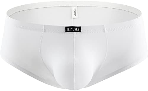 Soft Boxer Briefs U-Hance Pouch • White • 9-pack
