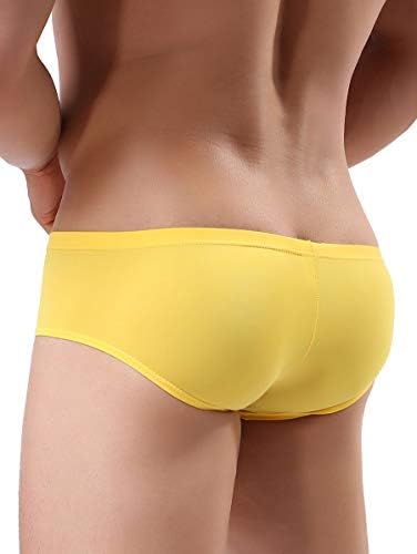 Soft Boxer Briefs U-Hance Pouch • Yellow • 4-pack