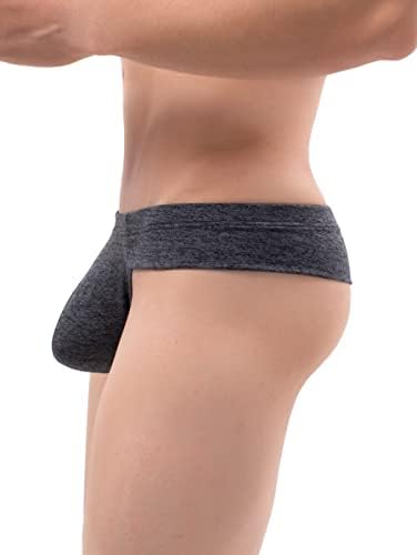 Soft Cheeky Thongs Mini Cheek • Black • 7-pack