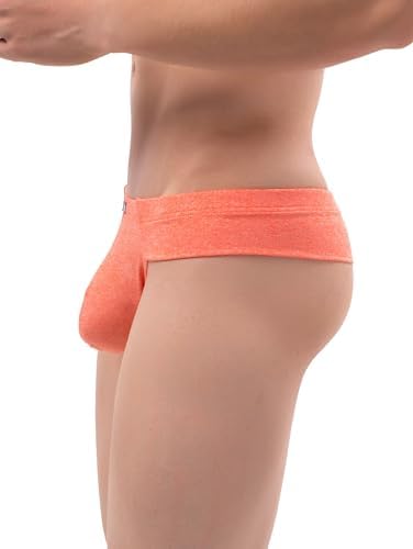 Soft Cheeky Thongs Mini Cheek • Orange • 7-pack