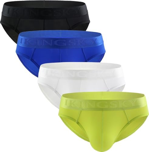 Sporty Pocuh Briefs Low Rise Bulge • 4-pack