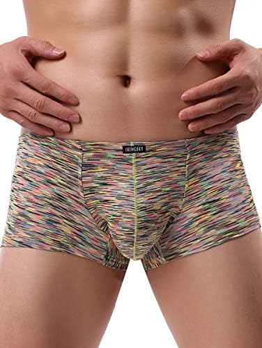 Stretch Boxer Briefs Low Rise • Multi-Green • 6-pack