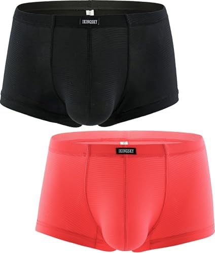 Stretch Bulge Boxer Briefs Low Rise • 2-pack