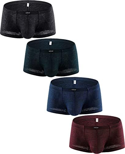 Stretch Bulge Boxer Briefs Low Rise • 4-pack