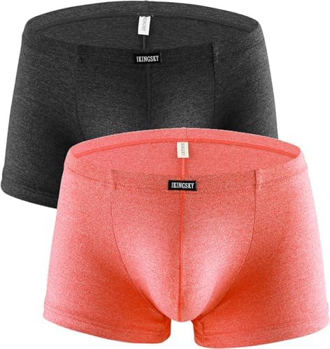 Stretch Bulge Boxer Briefs U-hance Pouch • 2-pack