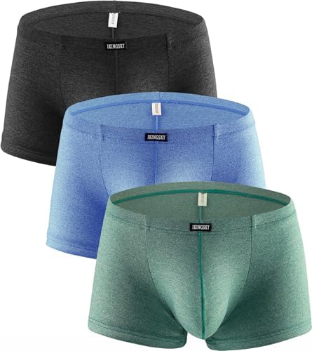 Stretch Bulge Boxer Briefs U-hance Pouch • 3-pack