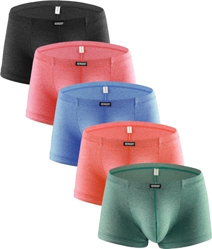 Stretch Bulge Boxer Briefs U-hance Pouch • 5-pack