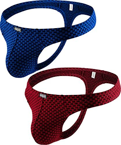 Stretch Bulge Thong T-back Stretch • 2-pack