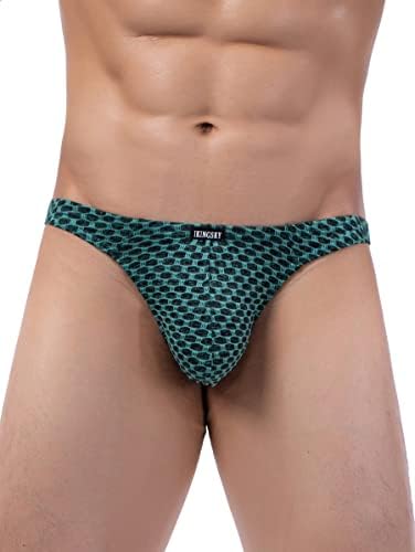 Stretch Bulge Thong T-back Stretch • Green • 1-pack