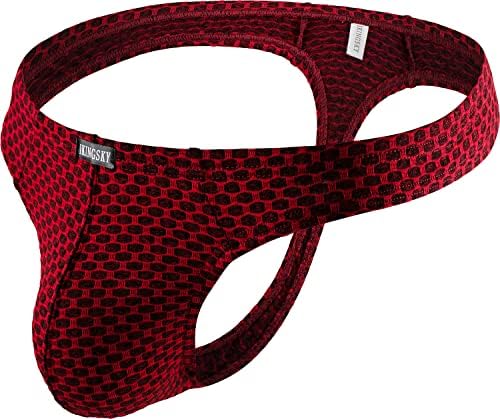 Stretch Bulge Thong T-back Stretch • Red • 1-pack